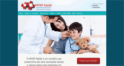 Desktop Screenshot of apcefsaudece.com.br