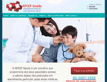 Tablet Screenshot of apcefsaudece.com.br